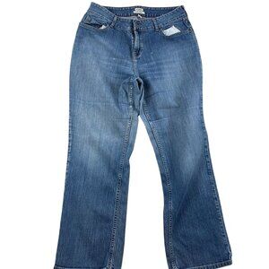 L.L.Bean Womens Jeans Size 12 Reg Favorite Fit Medium Wash Denim